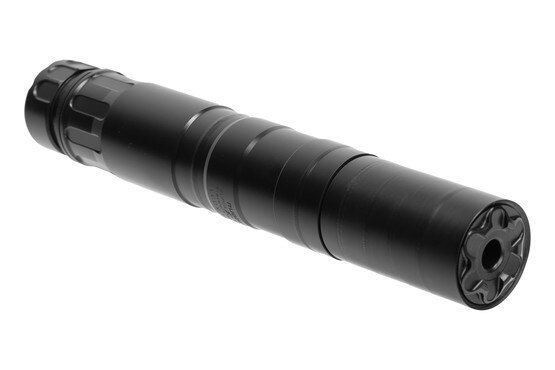 Rugged Suppressors SurgeX Suppressor is made of Cobalt 6 and stainless steel.